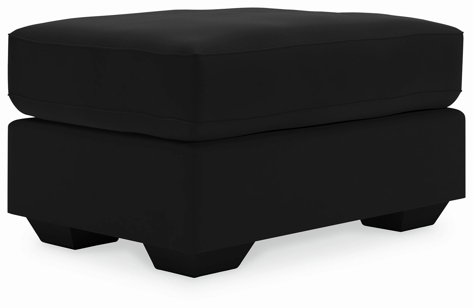 Gleston Chair and Ottoman in Onyx