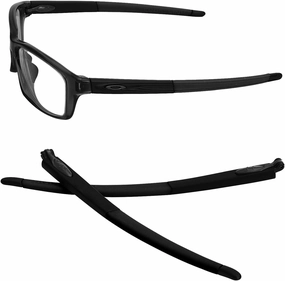 GOHIN Replacement Temples Arms Legs Satin Black For Oakley Crosslink Pitch Glasses - Black