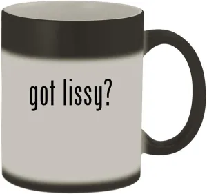 got lissy? - 11oz Magic Color Changing Mug, Matte Black