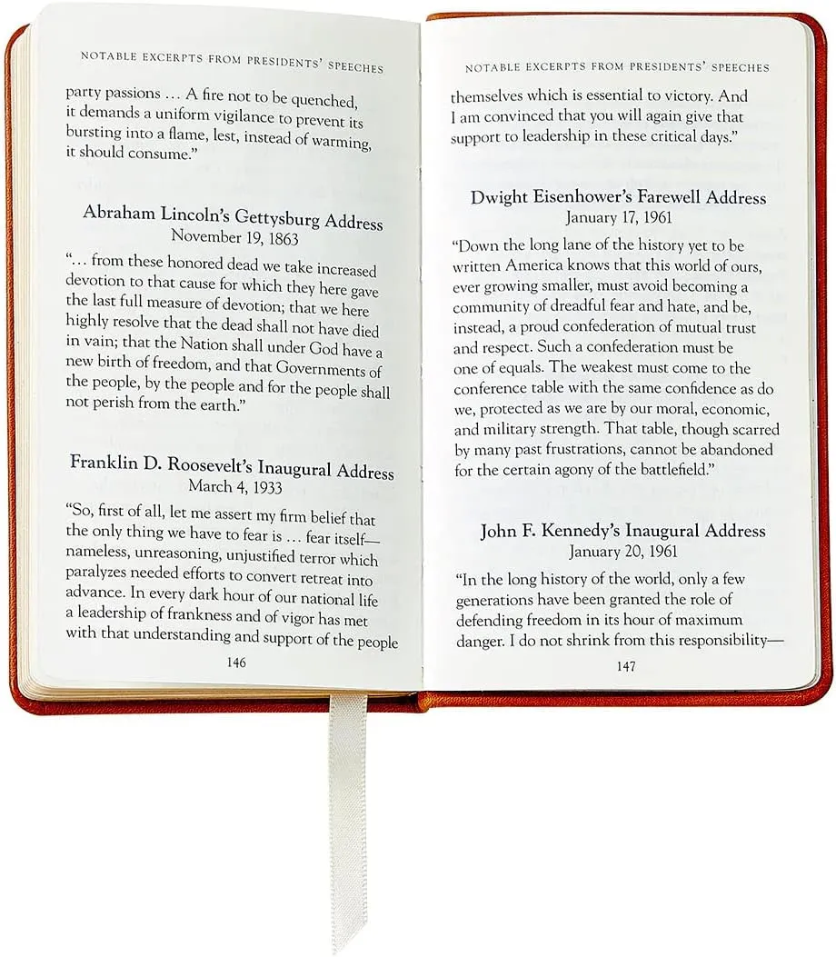 Graphic Image The United States Constitution and Related Documents | Published and Bound in the USA | Genuine Leather Soft Cover | Pocket Size, Black