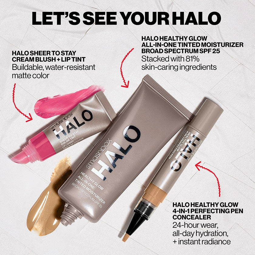 HALO HEALTHY GLOW 4-IN-1 PERFECTING PEN CONCEALER WITH HYALURONIC ACID