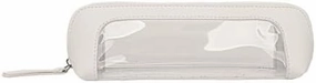 Hand makeup bag, brow pencil bag, lipstick makeup brush storage bag, portable bag (White)