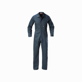 Hard Yakka Men's Foundations Cotton Drill Coverall - Green