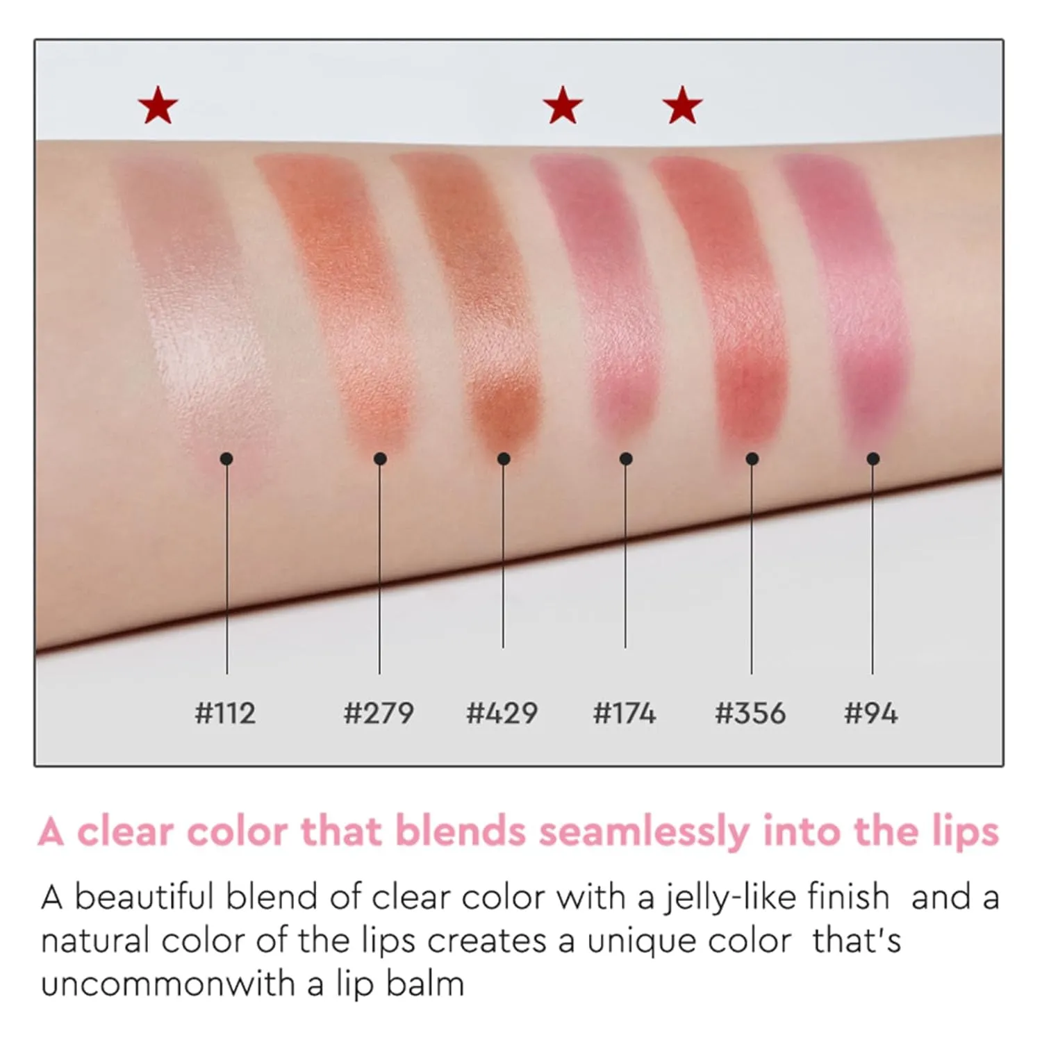 HERA Sensual Nude Balm Moisturizing Lipstick #356 TEMPTING RED | Glossy Lip Serum including Ceramide, Hydrating & Nourishing, Sheer Color & Smooth Finish, Korean Makeup, 0.12 oz. (3.5g)