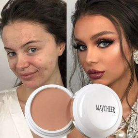 High Coverage Concealer Corrector Anti Dark Circle Whitening Cream Matte Foundation BB Cream  for Face Makeup Base Cosmetics