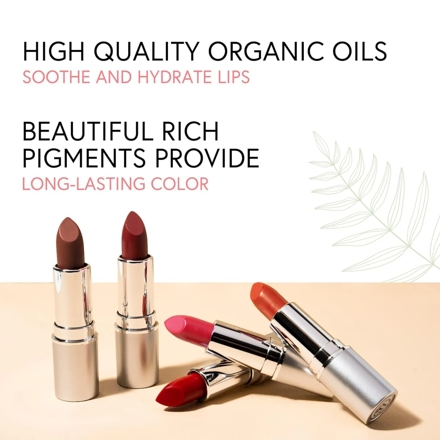 Honeybee Gardens Truly Natural Long Lasting Lipstick, Vintage Merlot, Deep Berry Red Wine, Naturally Hydrating & Nourishing, Vegan, Gluten-Free & Cruelty-Free, 0.13 oz / 3.8 g