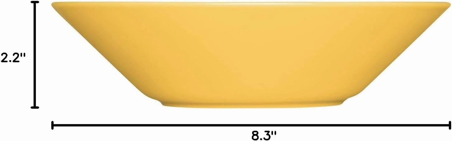 iittala 1056255 Teema Bowl Dish, 8.3 inches (21 cm), Honey