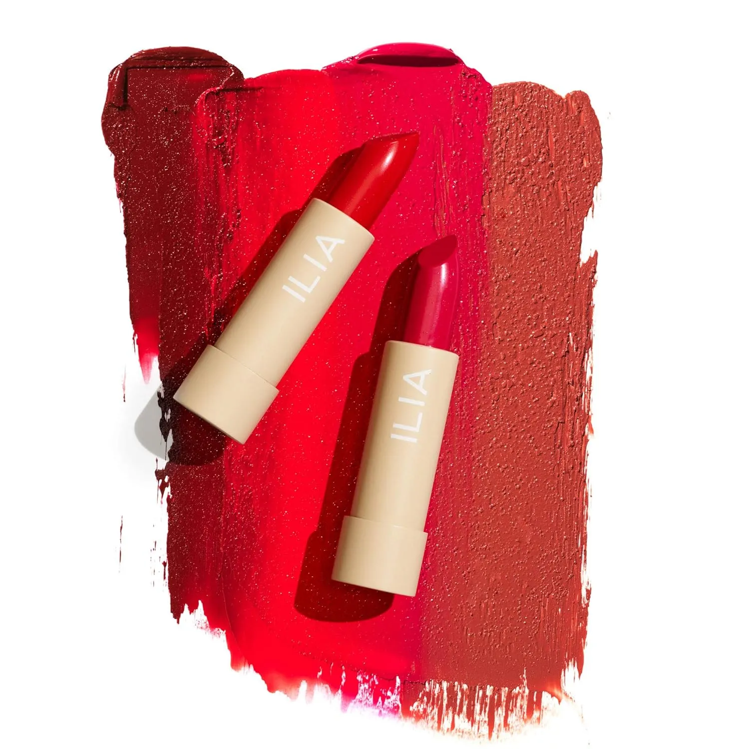 ILIA - Color Block Lipstick | Non-Toxic, Vegan, Cruelty-Free, Hydrating   Long Lasting, No Budge Color with Full Coverage (Wild Aster (Berry Brown With Cool Undertones), 0.14 oz | 4 g)