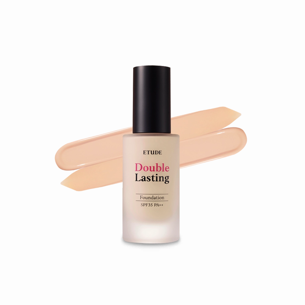 Indulge in the Flawless Elegance of Double Lasting Foundation No.17C1 Light Vanilla | Etude House