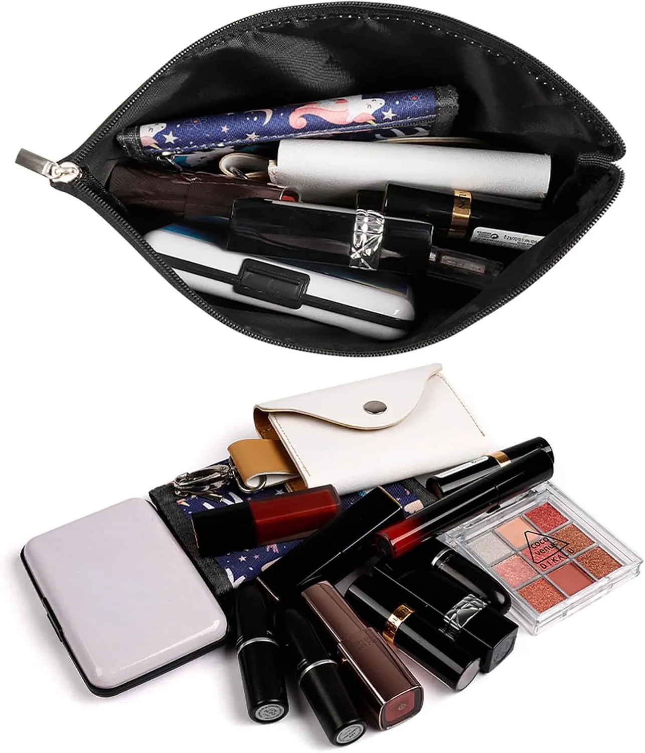 Israel Flags Cosmetic Bag Travel Portable Makeup Bag Large Capacity Toiletry Bag Women Storage Bags-3