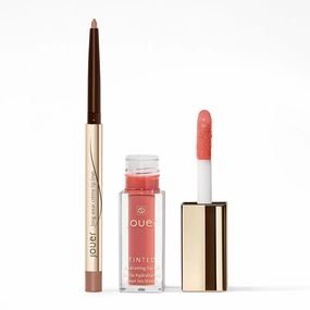 Jouer Nude Lip Liner & Tinted Lip Oil Bundle (Esprit)