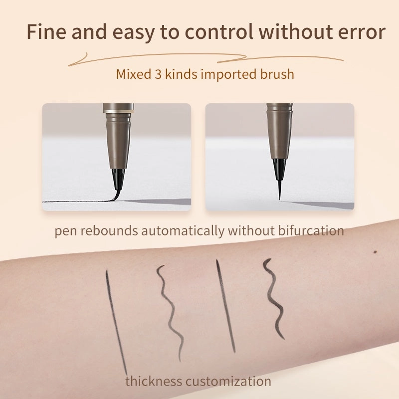 Judydoll - Ultra-Fine Liquid Eyeliner - 04 Gray Brown