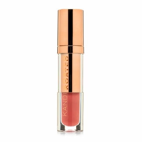 Kandi Koated Lacquer Illuminating Lip Cream [Girl Talk] Creamy Lip Gloss | Natural Colors, Moisturizing Lip Lacquer, Paraben-Free, Cruelty-Free | Beauty & Makeup