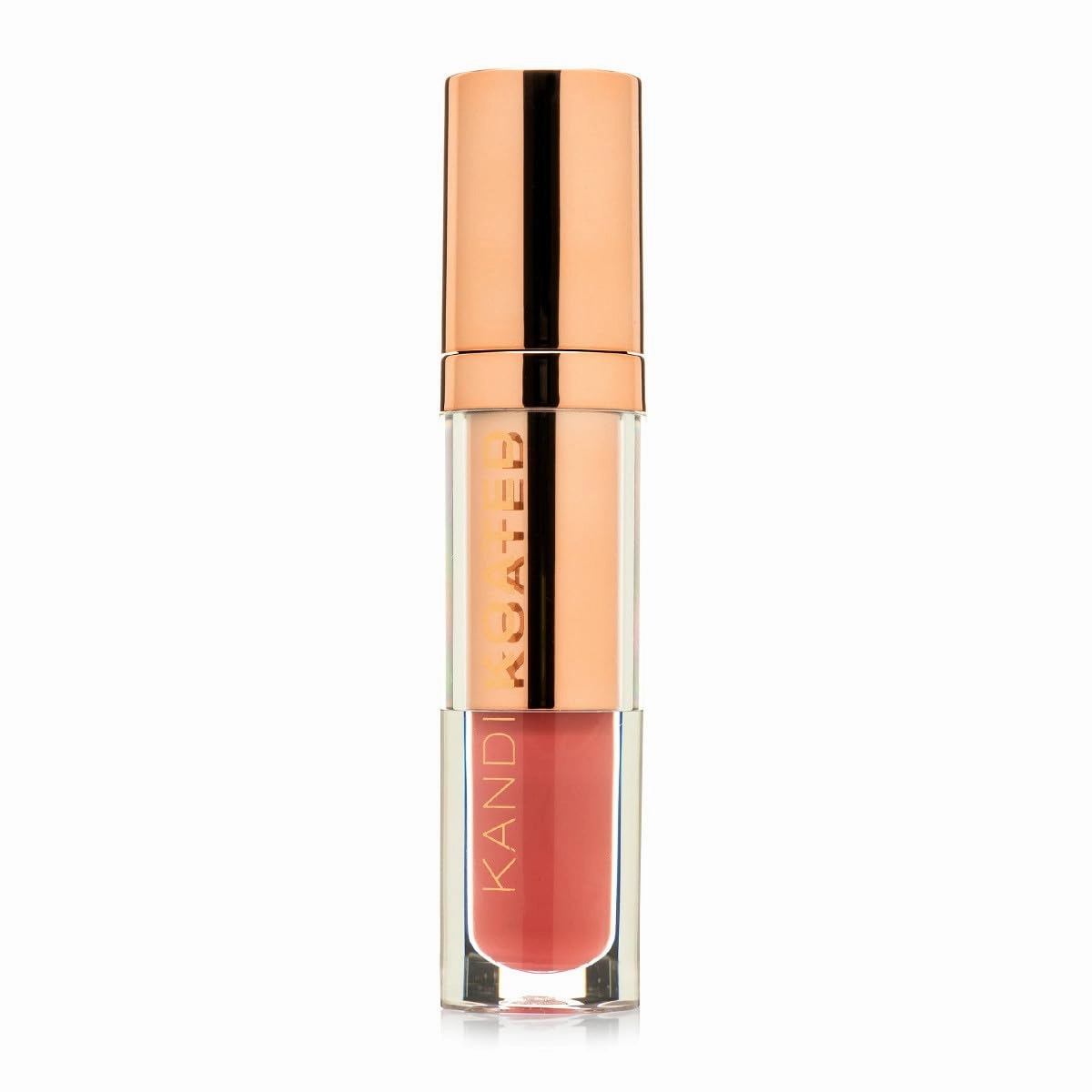 Kandi Koated Lacquer Illuminating Lip Cream [Girl Talk] Creamy Lip Gloss | Natural Colors, Moisturizing Lip Lacquer, Paraben-Free, Cruelty-Free | Beauty & Makeup
