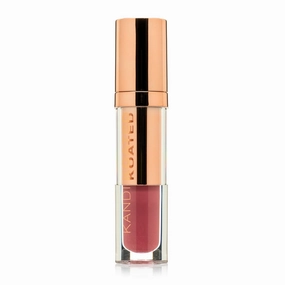 Kandi Koated Lacquer Illuminating Lip Cream [Tease] Creamy Lip Gloss | Natural Colors, Moisturizing Lip Lacquer, Paraben-Free, Cruelty-Free | Beauty & Makeup