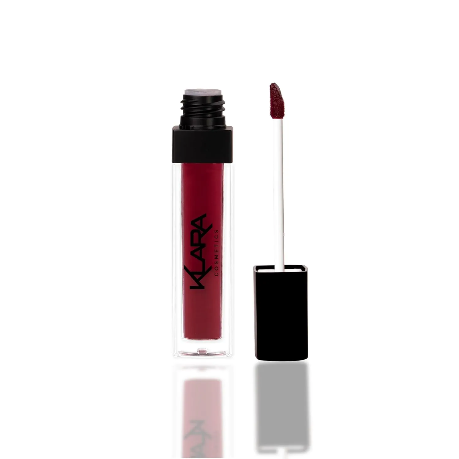 Klara Cosmetics Kiss Proof Lipstick Liquid Matte - Liquid Lipstick for Women - Long Lasting Lipstick - Matte Lipstick - 16 Sexy Marsala - 0.3 oz
