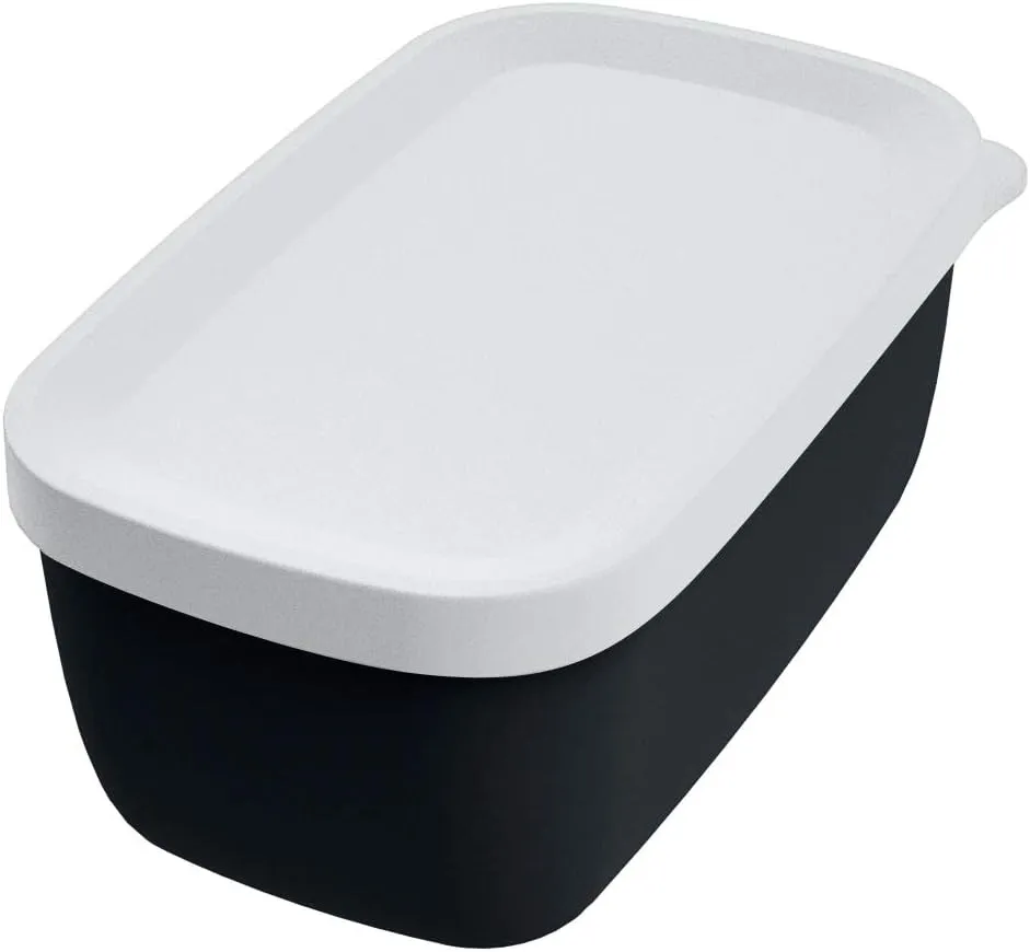 Koziol 3199526 Liquid Safe Box Candy S Sauce Container Liquid Container Food Container Thermoplastic Plastic Cosmos Black