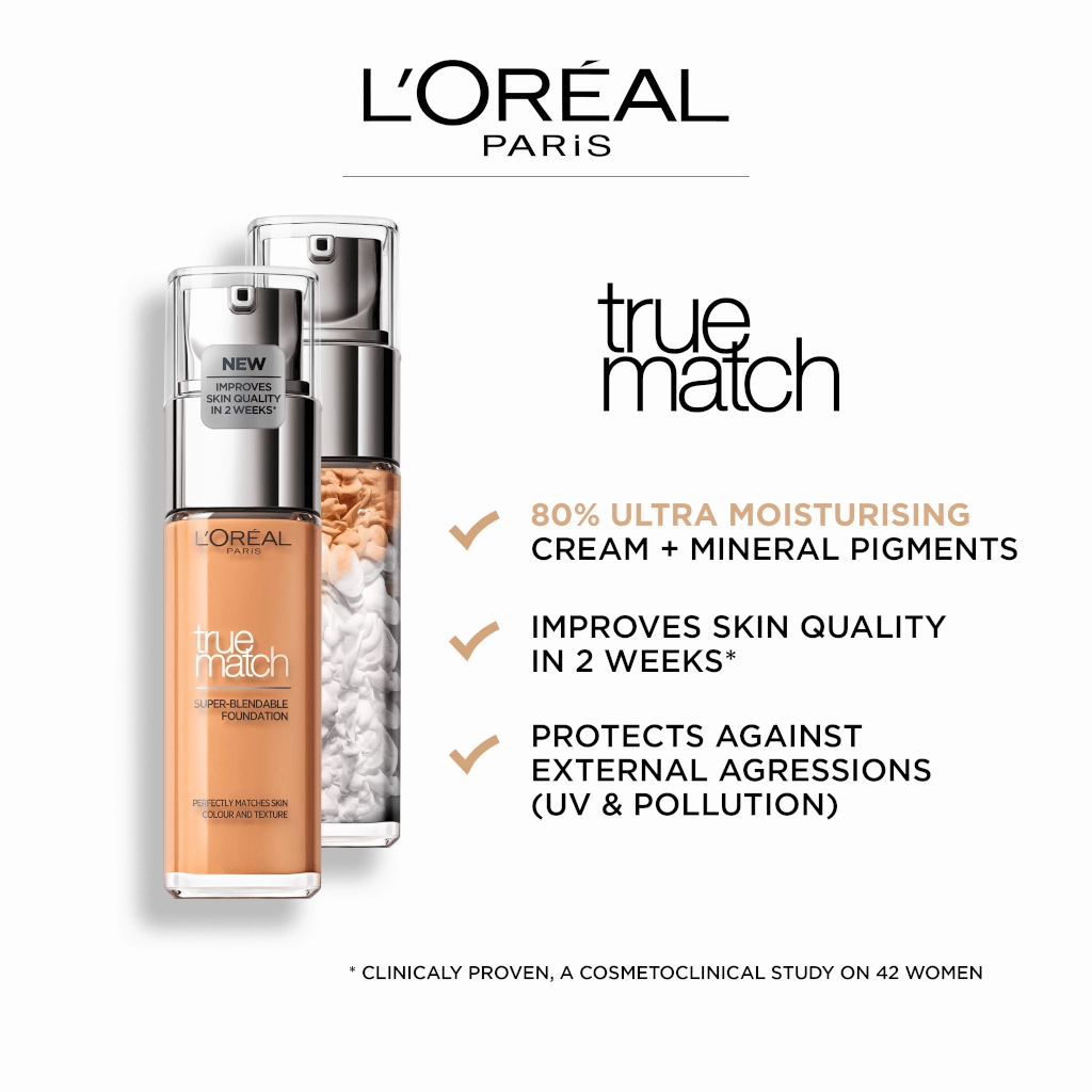 L'Oreal Paris True Match Liquid Foundation 2N Vanilla
