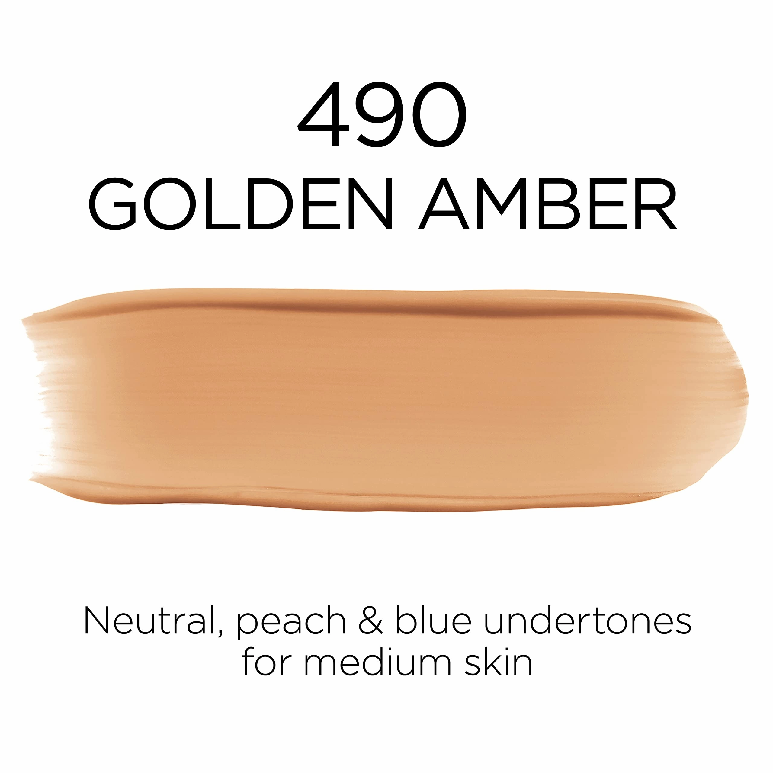 L’Oréal Paris Makeup Infallible Up to 24 Hour Fresh Wear Foundation, Golden Amber, 1 fl; Ounce (Pack of 2)