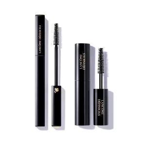 Lancôme Définicils Defining & Lengthening Black Mascara Duo - For Defined, Lengthened & Natural-Looking Lashes - Full Size & Travel Size Mascara Set