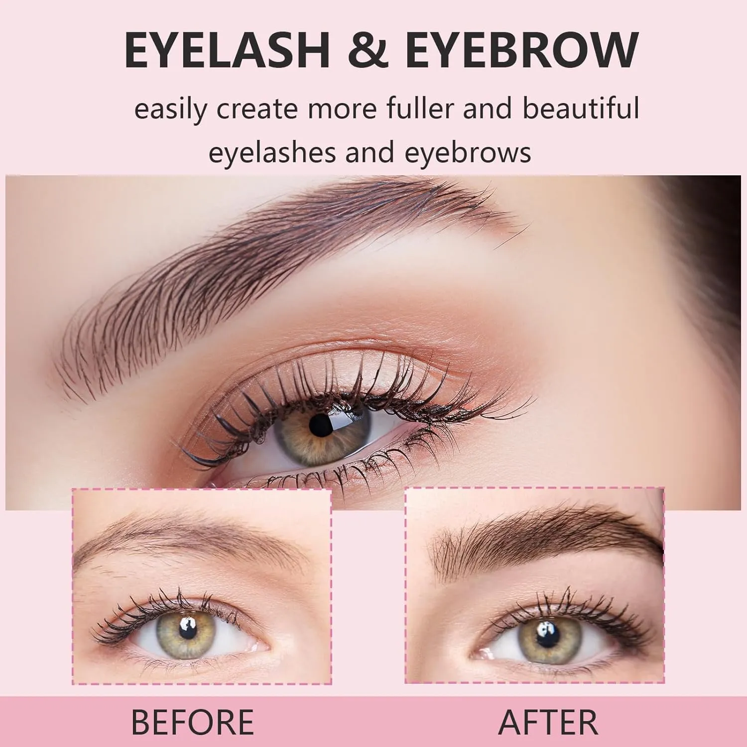Lash Lift Kit & Brow Lamination Kit - 4 in 1 Black Color Professional Lash & Eyebrow Perm Kit For 6-8 Weeks, Quick Lifting & Coloring Eyelash & Eyebrow Lift Kit - Easy to Use at Home Diy & Salon