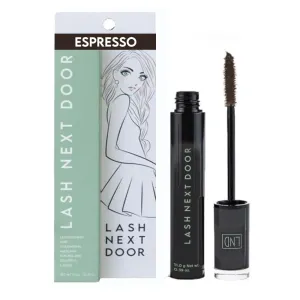 Lash Next Door Espresso Brown Mascara- Volumizing & Lengthening No Clump Smudge-Proof Makeup for Lashes- Beauty Products for Women- 1-Pack by Brooklyn and Bailey