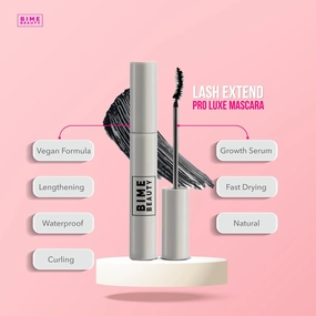 Lash Extend Pro Luxe Mascara | WaterProof Mascara | Long Lasting Mascara | Mascara Volume And Length (Black)