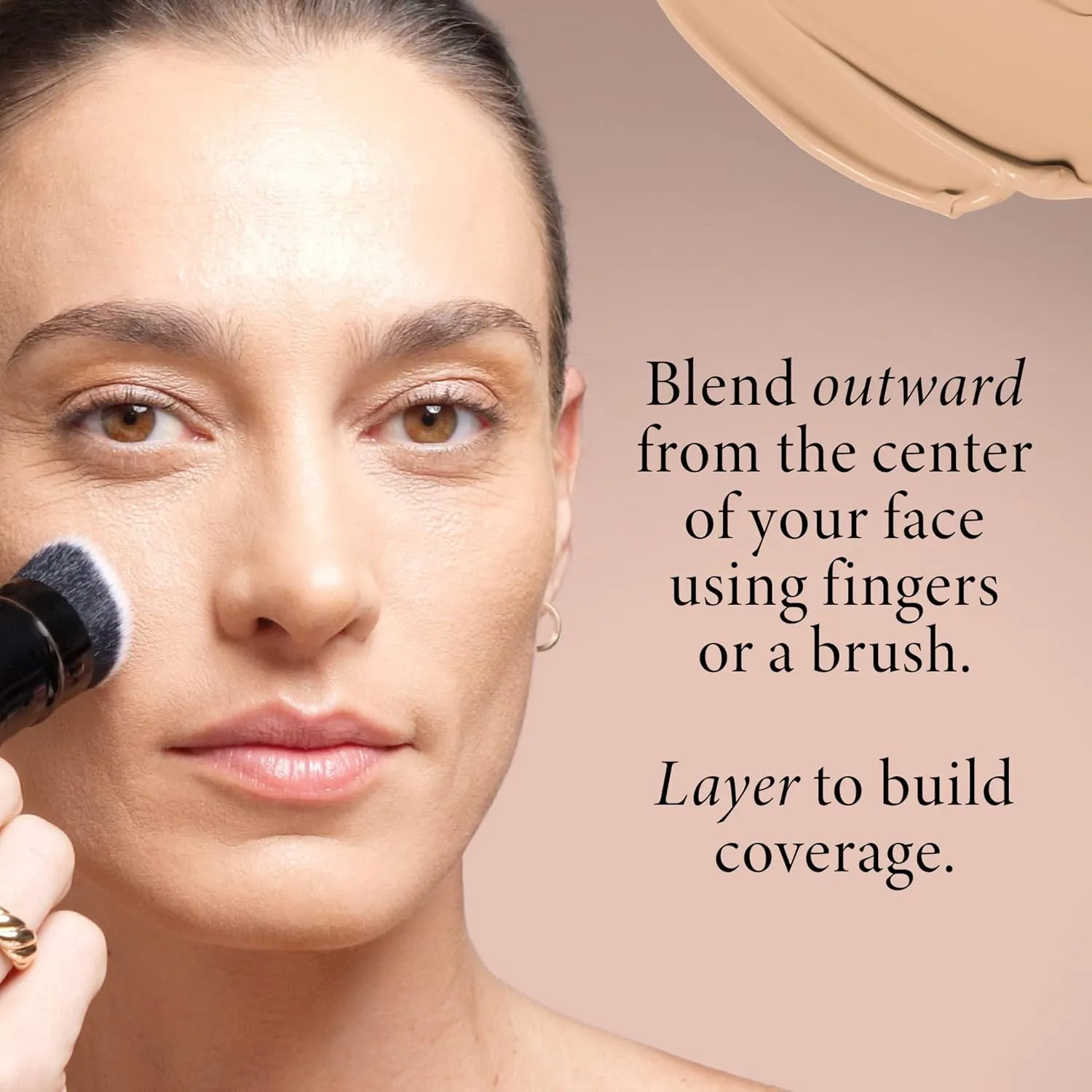 LAURA GELLER NEW YORK Double Take Liquid Foundation | Medium to Full Coverage, Natural Matte Finish, Deep