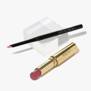 LAURA GELLER NEW YORK Love Your Lips Duo: Jelly Balm Moisturizing Tinted Lip Balm, Figger Than Life   Modern Classic Long-Lasting Lip Liner, Radiant Rose