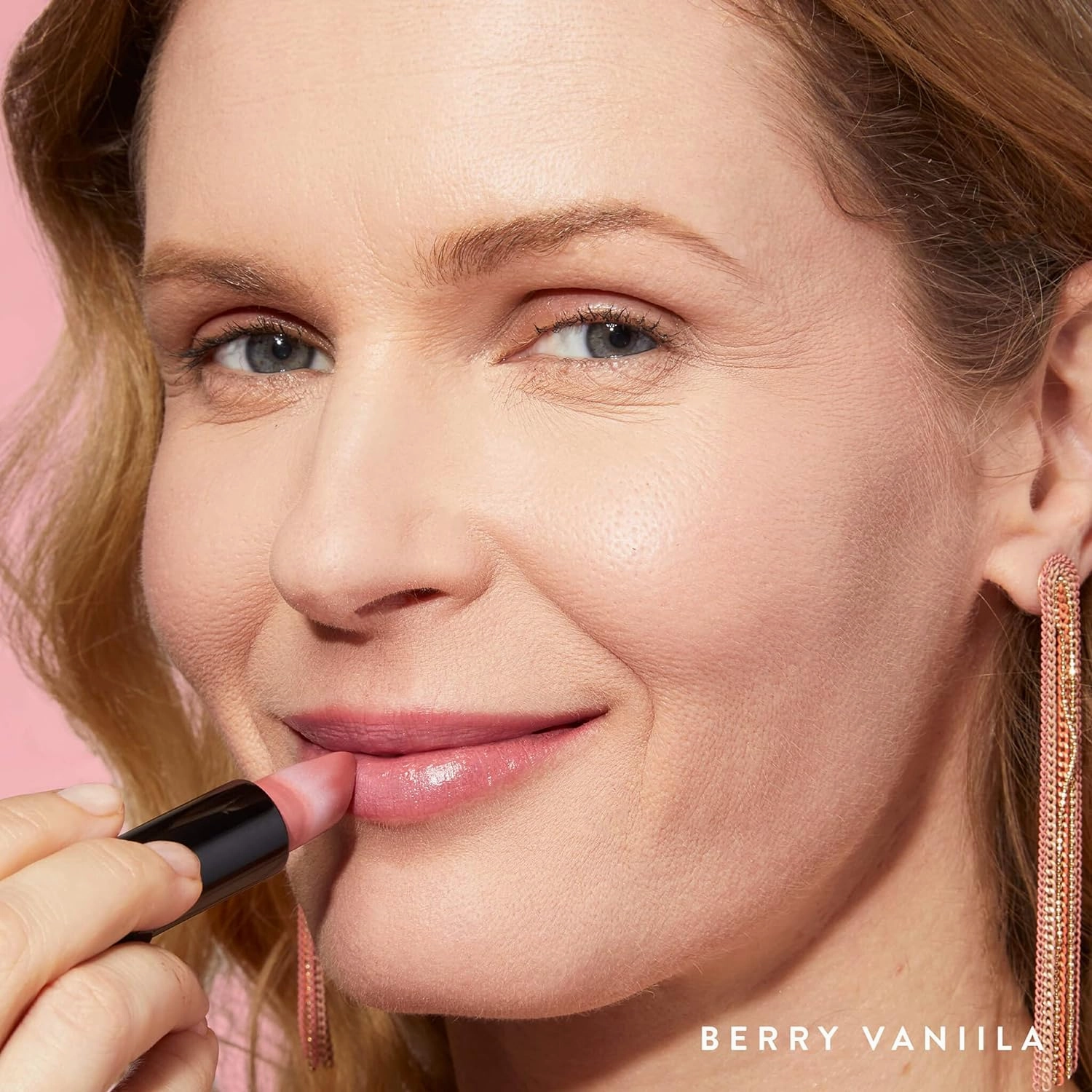 LAURA GELLER NEW YORK Italian Marble Sheer Lipstick, Berry Vanilla - Hydrating & Lightweight - Vitamin E & Caster Seed Oil - Cream Finish