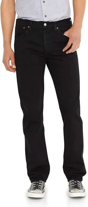 Levi's Men's 501 Original Fit Jeans - Black - 30W x 32L