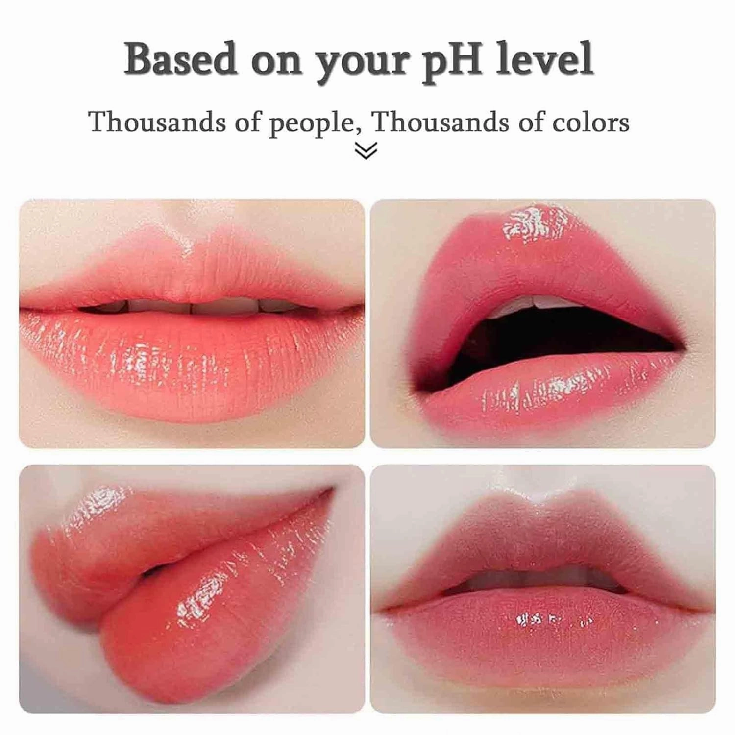 Levora Color Changing Lipstick, Filgaentrme Lipstick, Color Changing Lipsticks, Bimolia Lipsticks Transparente, Gold Crystal Transferproof 24H Hydration & Transparent Pink Shift (2 Pcs, 0.21 Oz)