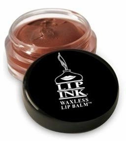 LIP INK Organic Vegan Tinted Waxless Lip Balm (Desert Light Brown #2)