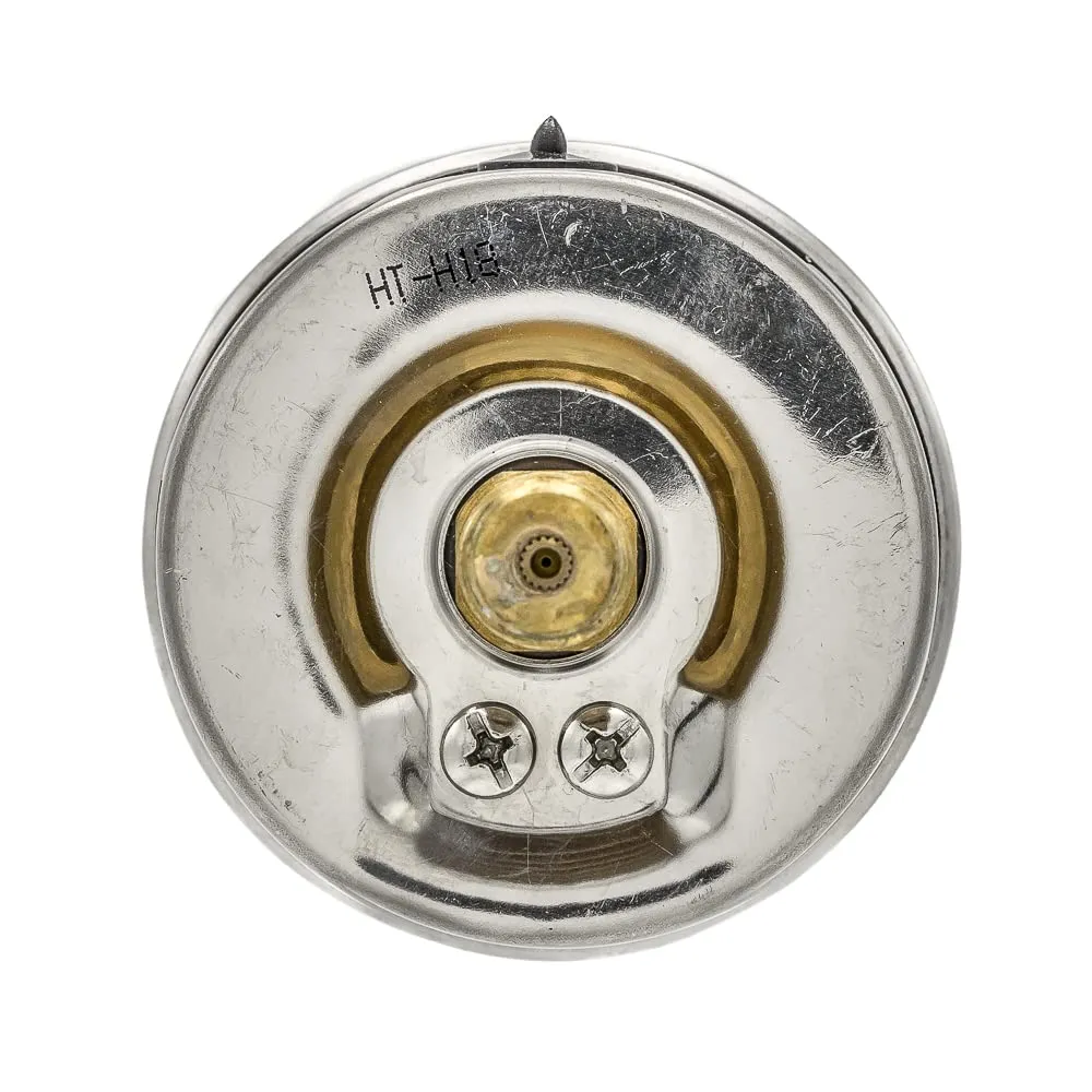 Liquid Filled Center Back Mount Pressure Gauge with 2.5" Dial, 0-6000 PSI, 1/4" Male NPT Connection, Stainless Steel CASE and Bezel (1)