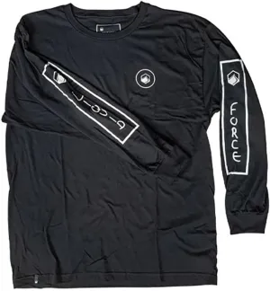 Liquid Force Identity (Black) Long Sleeve T-Shirt-Small