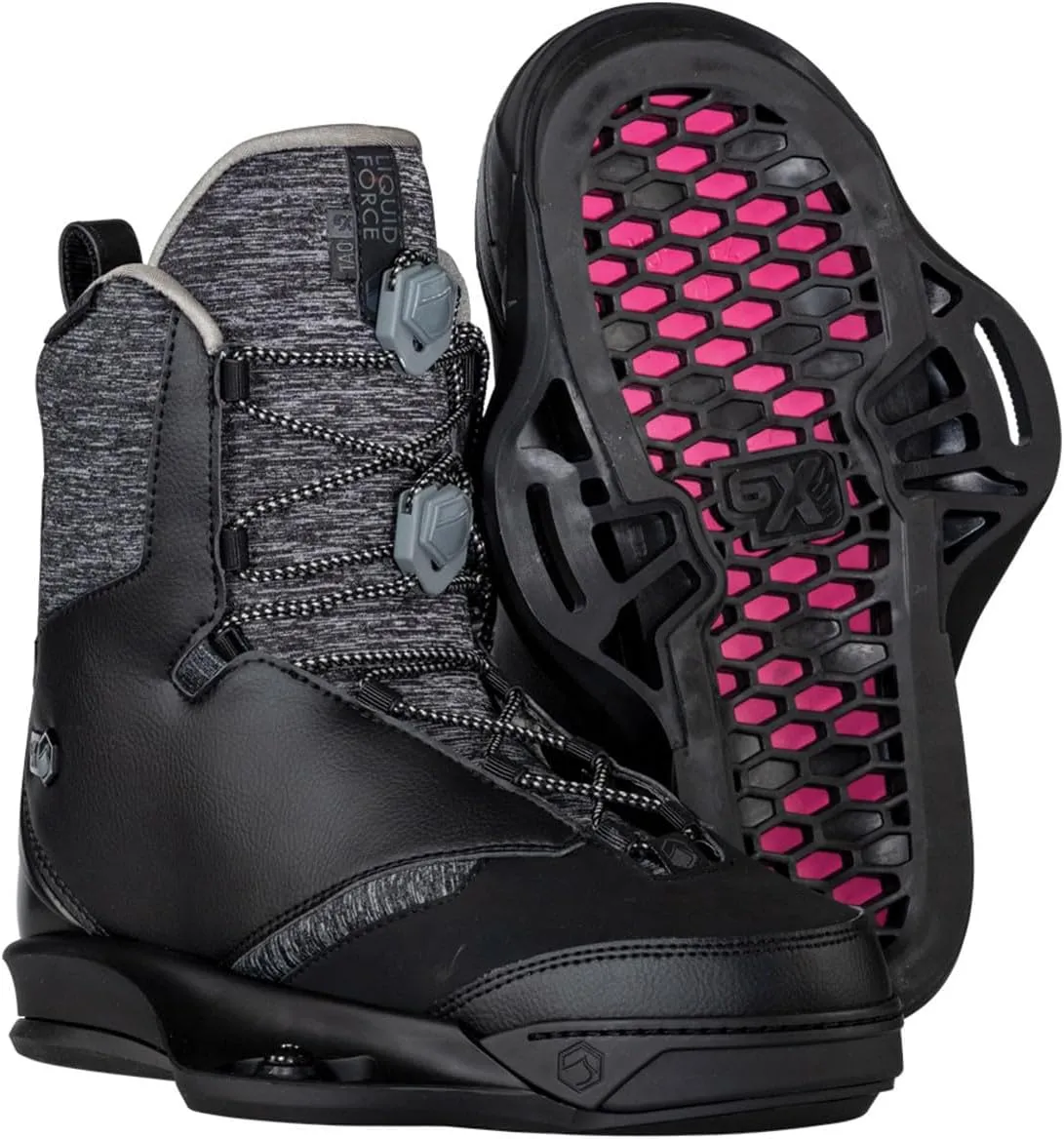 Liquid Force Tao 6X Wakeboard Bindings [Black] 2024