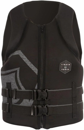 Liquid Force 2022 Hinge (Black) CGA Life Jacket-2XLarge