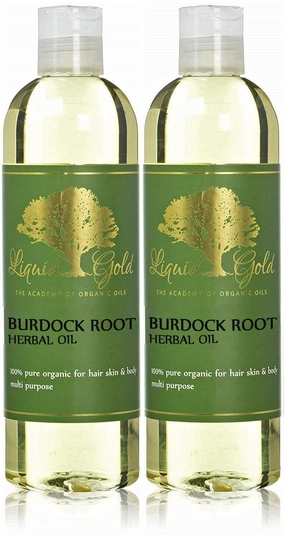 Liquid Gold Inc 24 Fl.oz Premium Burdock Root Oil 100% Pure & Organic Skin Hair Nails Health