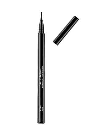 Lord & Berry PERFECTO Waterproof, Smudgeproof Long-Lasting Liquid Eyeliner, Quick Drying & Precise Application Gluten Free Graphic Eye Liner for Women - Black