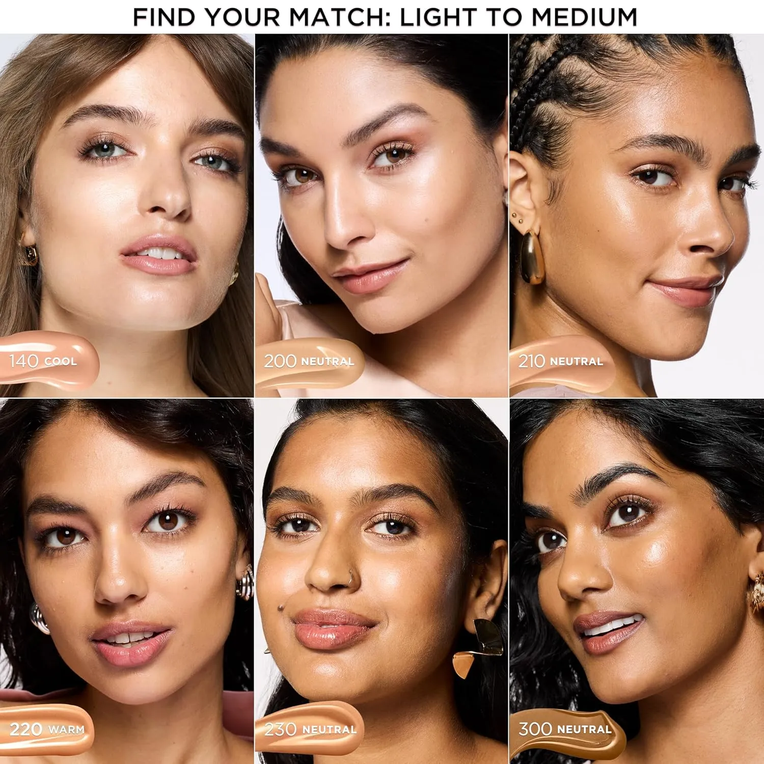 L'Oreal Paris Lumi Le Glow Skin Tint, Lightweight Water-Based Tinted Serum with Foundation-Like Coverage, Glow Illuminator, Warm 220, 0.85 Fl Oz