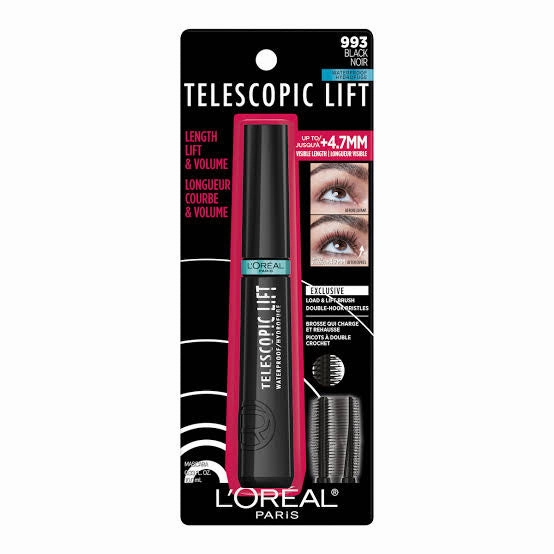 Loreal Telescopic Original Waterproof Mascara Black 993