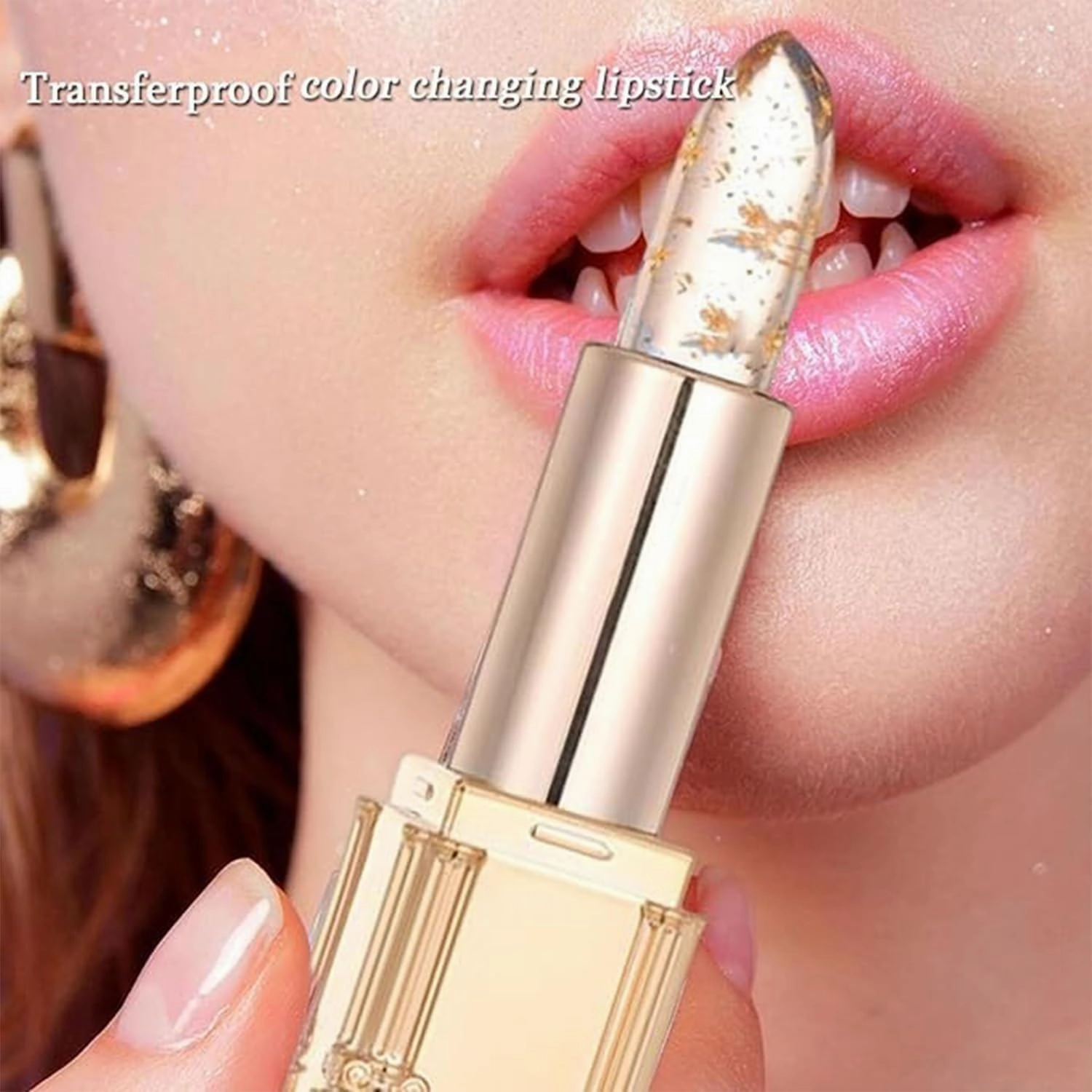 Lufora Color Changing Lipstick,Transferproof Color Changing Lipstick,Long-lasting moisturizing Lip Balm (2 pcs)