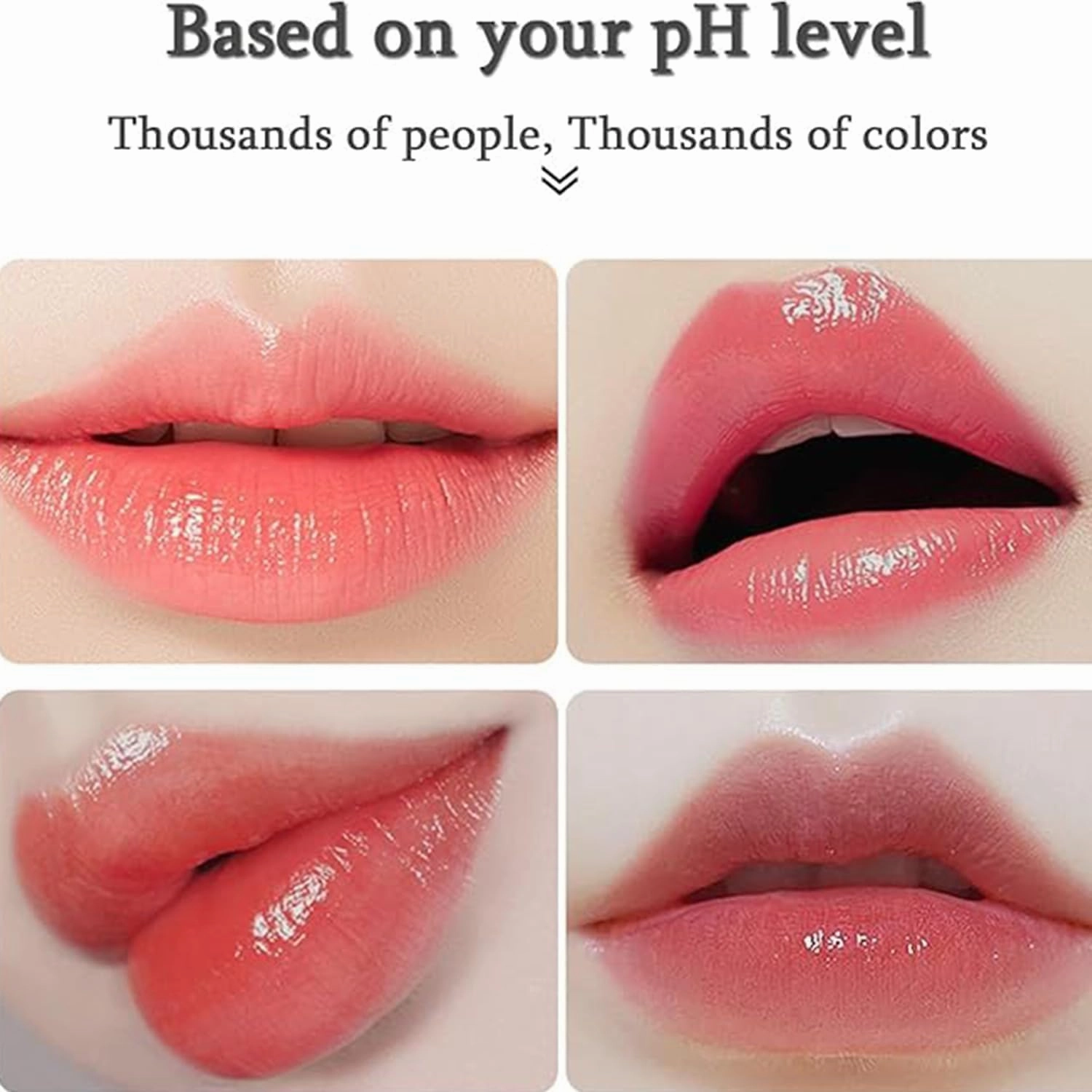 Lufora Color Changing Lipstick,Transferproof Color Changing Lipstick,Long-lasting moisturizing Lip Balm (C)