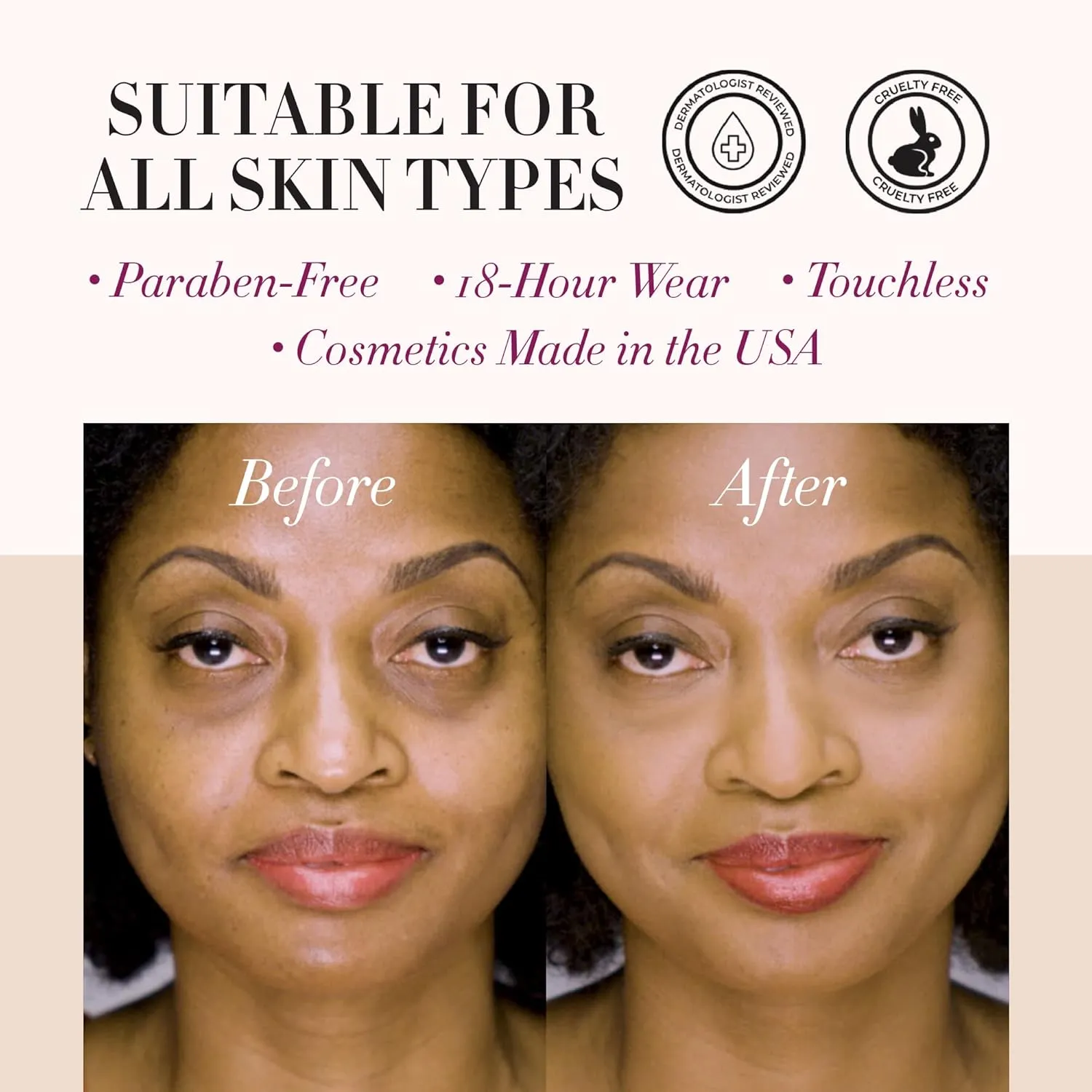 Luminess Air Icon Makeup Airbrush System and 4-Piece Foundation Starter Kit, Warm Coverage - Quick, Easy & Long Lasting Application - Includes Silk 4-In-1 Foundation, Highlighter & Blush