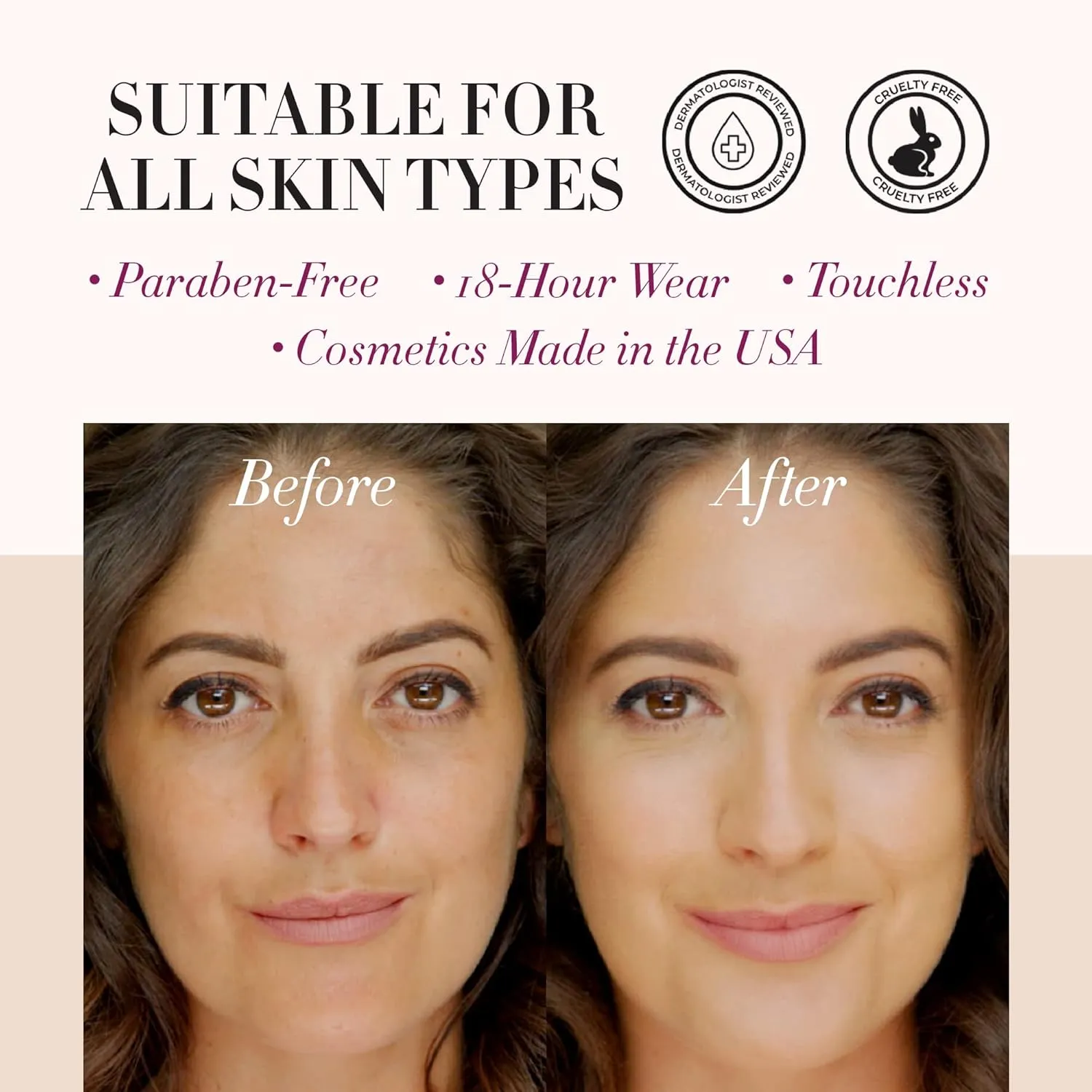 Luminess Air Icon Pro Airbrush System with 4-Piece Foundation Starter Kit, Tan Coverage - Quick, Easy & Long Lasting Application - Includes Silk 4-In-1 Foundation, Highlighter and Blush