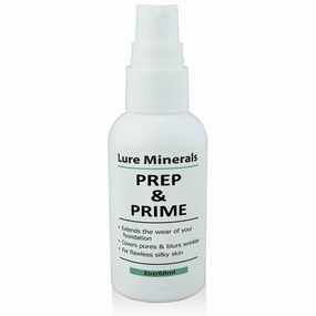 Lure Minerals Prep and Prime Foundation Primer, 2oz (Compare to Bare Min,)