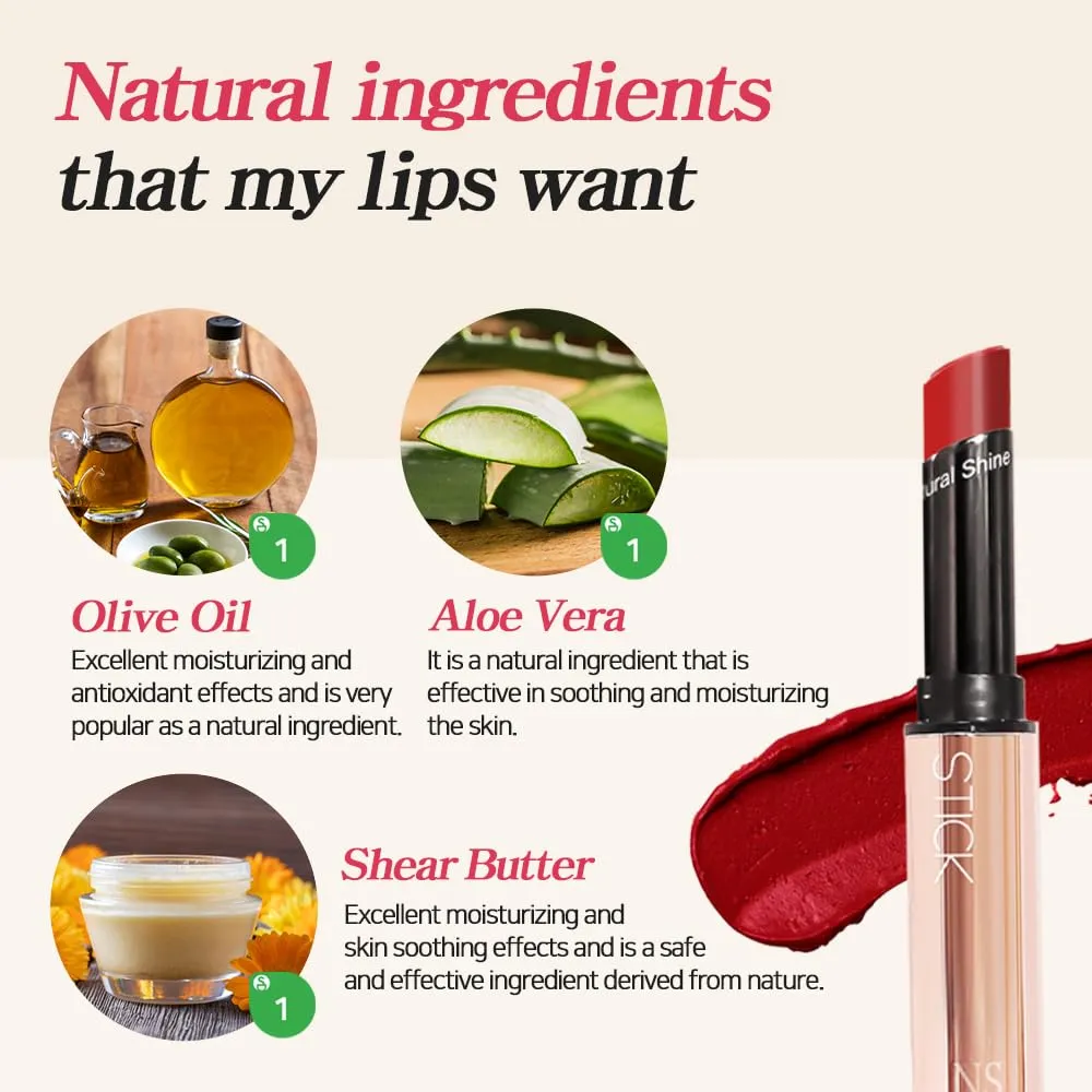 Lux Triple Cure Lipstick Julieta (0.12oz) Exfoliation, hydration