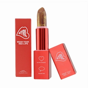 Luxe Vegan Lipstick for Women - Enriched Formula for Moisturizing, Vibrant, Creamy, And Long-Lasting Lips - Glamorous Neutral Mauve Red Lipsticks for Women
