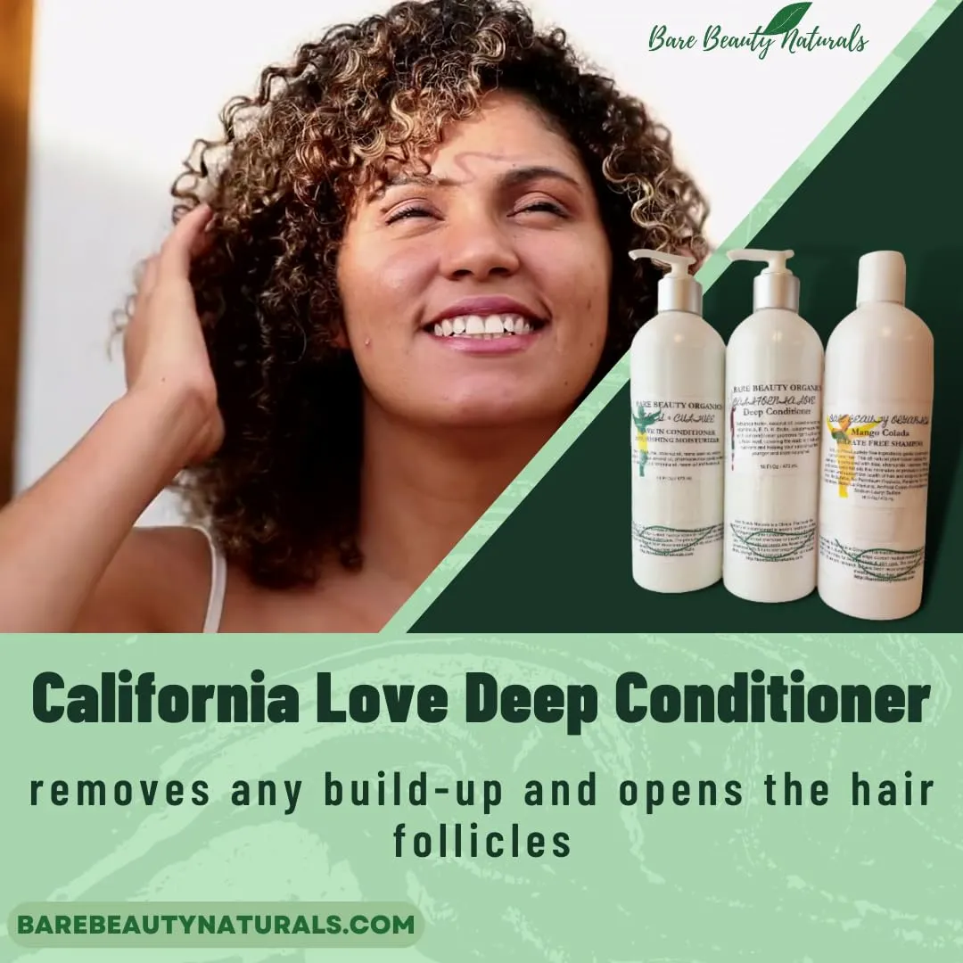 Luxurious CURL Hydration Kit - Deep Conditioning, Oil-Infused Leave-In, Sulfate-Free Shampoo (16 oz each)
