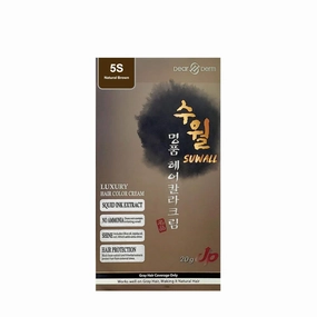 Luxury Hair Color Cream (5S Natural Brown) 120g   120g